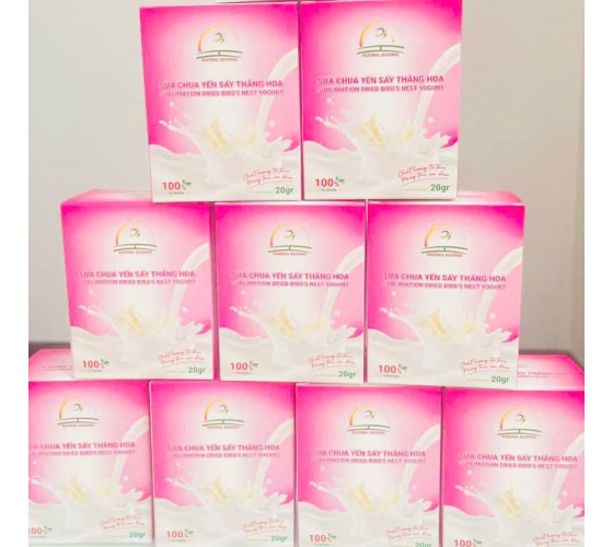 Sữa chua yến sấy thăng hoa